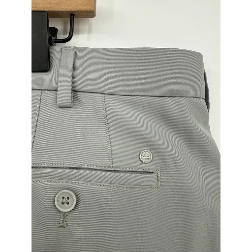 Peter Millar Shorts Mens 42 Gray Golf Performance Casual 9